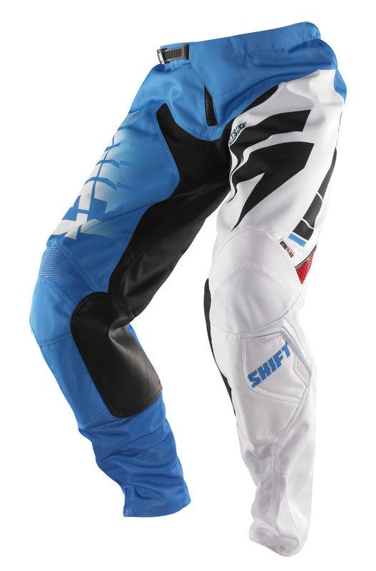 Shift strike glory blue pant motocross dirtbike atv mx 2014 pants