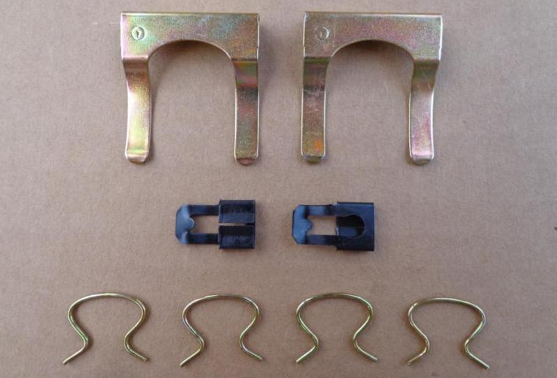 2 door lock retainers, 2 door lock rod clips, & 4 window crank knob clips 975-19