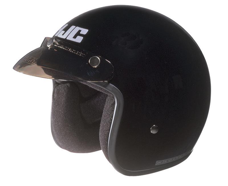 Hjc fg-c youth helmet gloss black large/xlarge
