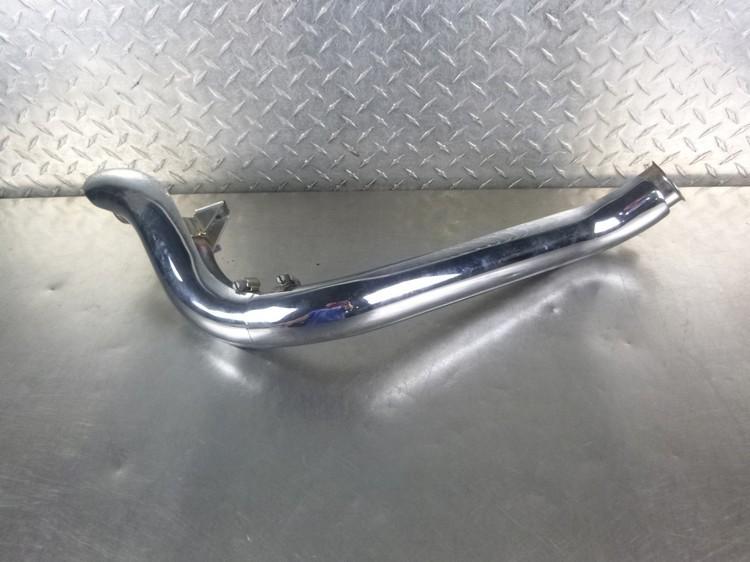 92 harley flht ultra electra glide classic exhaust mid pipe & heat shield guard
