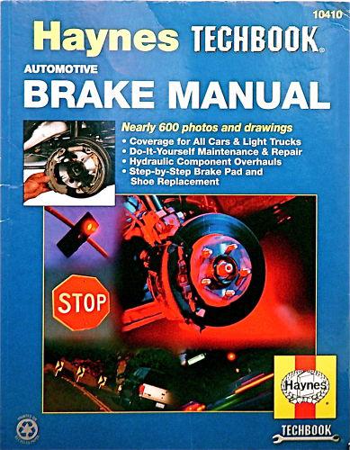 Haynes techbook automotive  brake manual  #10410