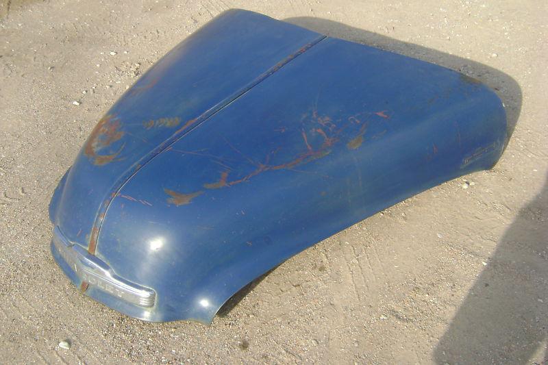Chevy truck hood solid 1948 48 1949 49 1950 50 1951 51 1952 52 1953 53