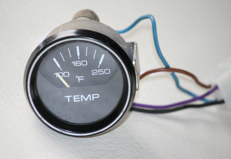 Temperature gauge - removed from a 1976 bayliner liberty 2150 - nice condition!