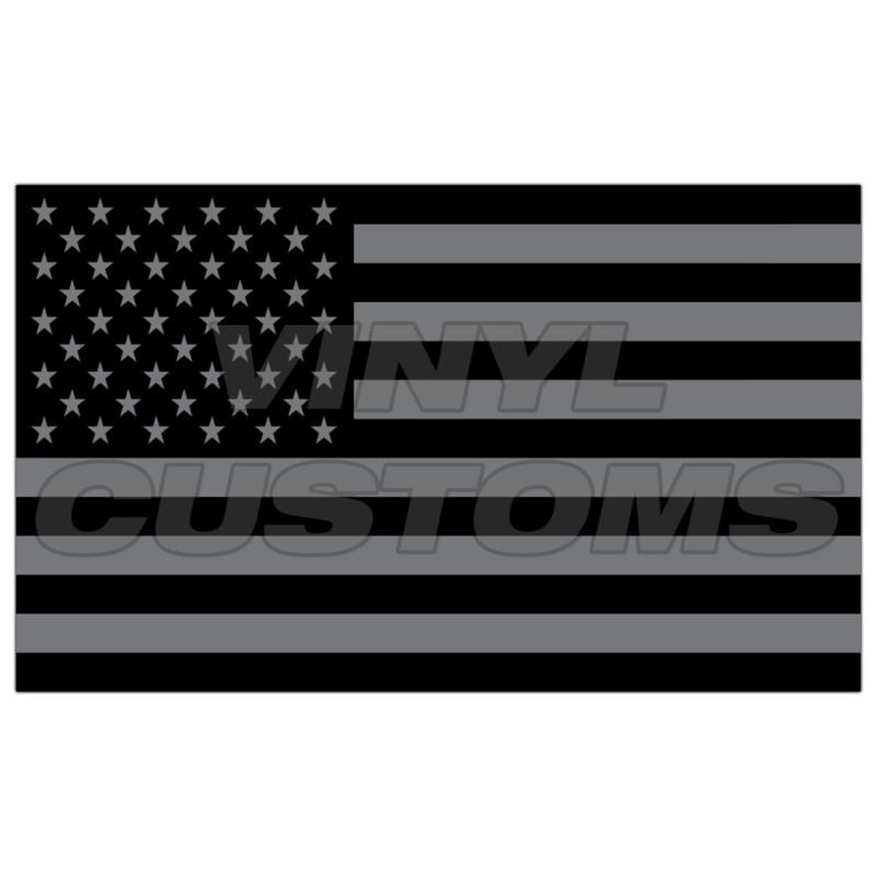 5" american flag decal sticker tactical subdued v2 military jdm a+