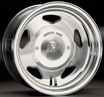 Center line wheels billet series star polished wheel 15"x10" 5x5" bc