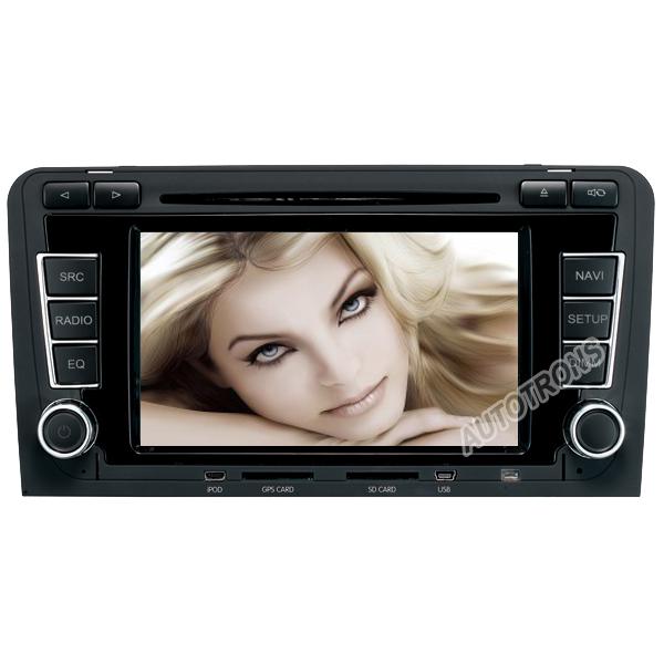 Indash stereo radio car dvd player gps navigation for audi a3 s3 rs3 2003-2012