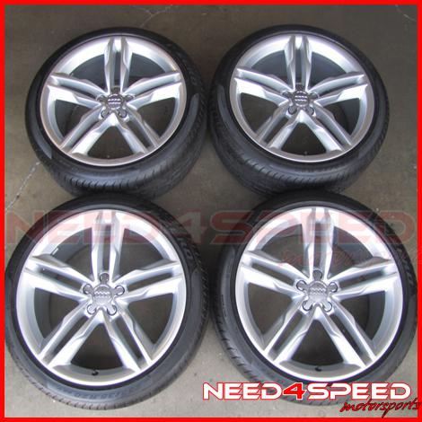 20" oem factory audi s7 a7 forged wheels rims pirelli tires made by speedline