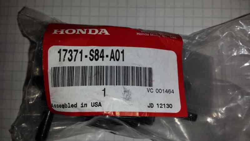 Honda accord genuine part number 17371-s84-a01  oem two way valve 98 to 02 