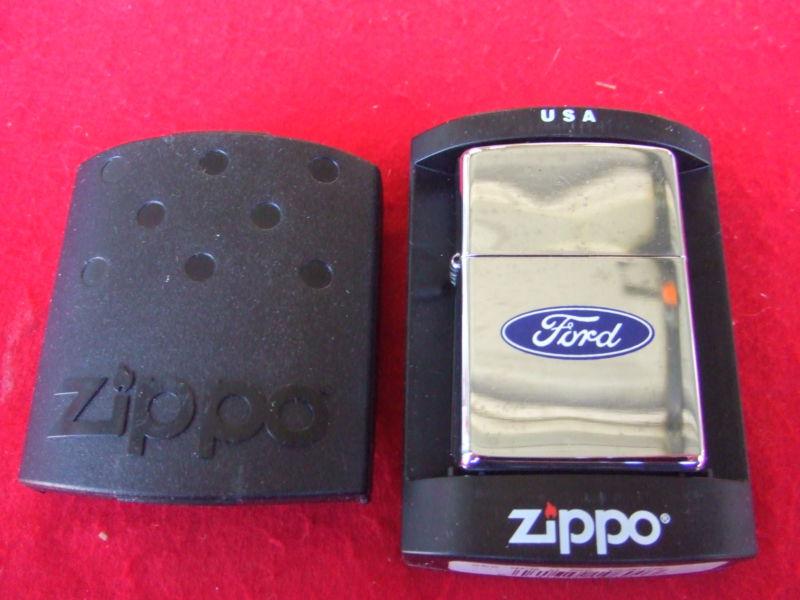 Nos zippo lighter with ford emblem