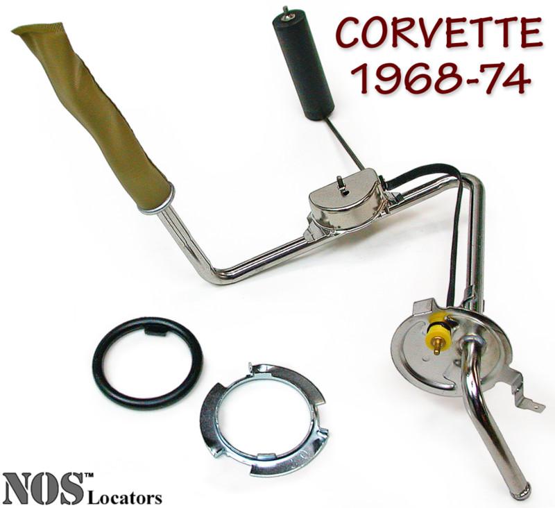 1968-74 corvette stainless steel fuel tank sending unit new - sale
