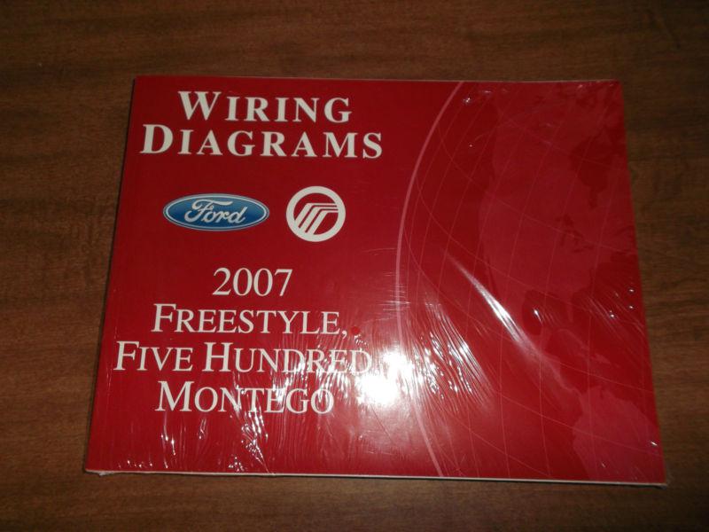 2007 ford freestyle five hundred 500 montego electrical wiring service manual