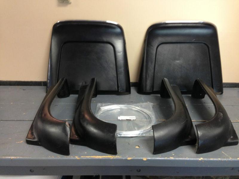 1967-68 chevelle, gto metal seat backs and aprons
