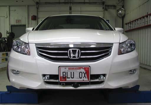 Blue ox bx2254 base plate for honda accord 2011