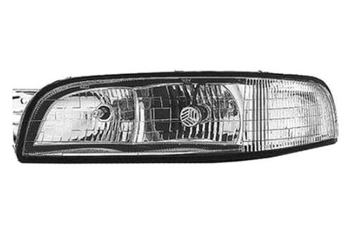 Replace gm2502159v - 97-99 buick le sabre front lh headlight assembly