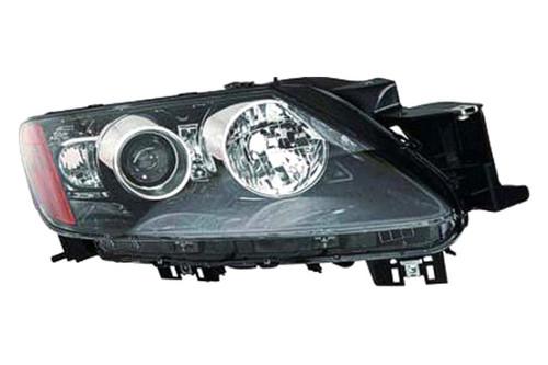 Replace ma2519133 - 10-11 mazda cx-7 front rh headlight lens housing halogen
