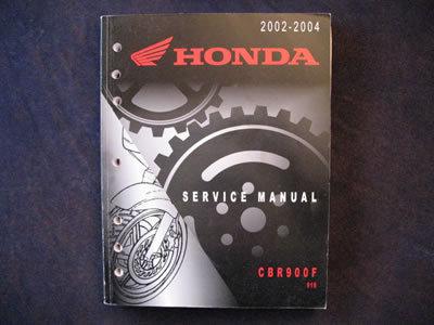 2002 2003 2004 honda motorcycle oem cbr900f 919 service shop repair manual