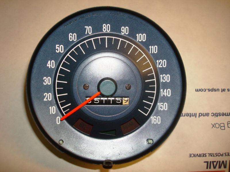 1968 firebird 160 mph speedometer formula speedo 67 68 1967 pontiac camaro rs ss