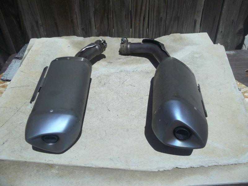 Yamaha r 1 r1 ? yzf 1000 ? 14b-4 14b0998 2 exhaust cans mufflers exhaust can yzf