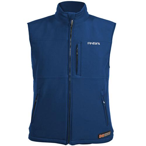 Mobile warming classic heated vest midnight blue size small