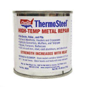 New blue magic 8024 thermosteel high-temp metal repair - 25.08 oz  free shipping