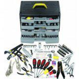 105 pc auto mechanics tool kit / set - sockets, screwdrivers, pliers, wrenches 