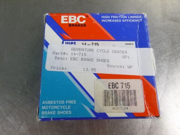 Ebc motorcycle brake pad ebc 715 new