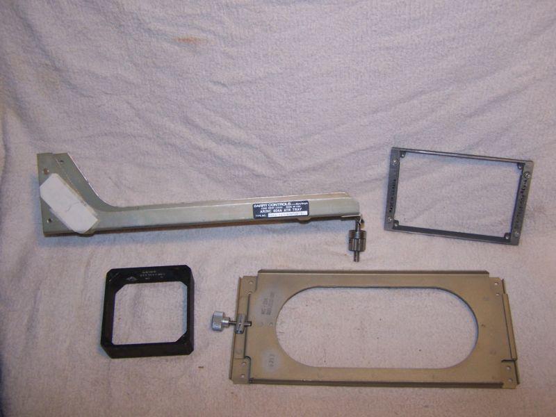 Avoinics lot  rack and tray  lot   rockwell collins, cessna, barry controls 