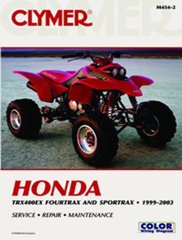 Honda trx400ex, trx 400ex 99-03 repair, service manual