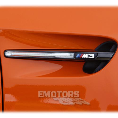 Painted bmw e90 e92 e93 m3 side fender grills grille cover 08-10 Ω