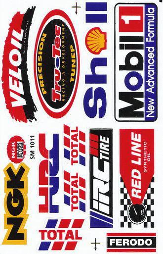 Shs#st22 sticker decal motorcycle car racing motocross bike truck tuning