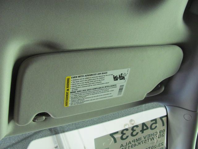 09 impala light gray passenger side sun visor/shade 3i7847 1508490