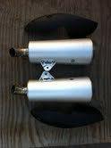 Ducati monster 1100/796  stock exhaust cans
