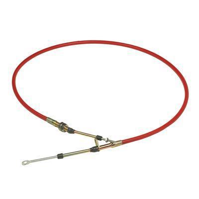 B&m 80833 shifter cable 5 ft. length eyelet/threaded ends red each