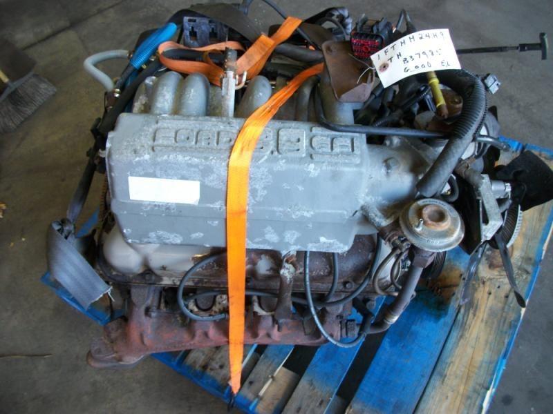 95 96 97 ford e250 motor engine 5.8l (vin h 8th digit) v8 351 w/air in manifold