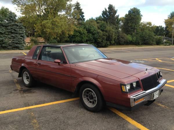 1987 Buick Regal Turbo T t-type grand national gnx tta ttype T-tops, US $3,500.00, image 1