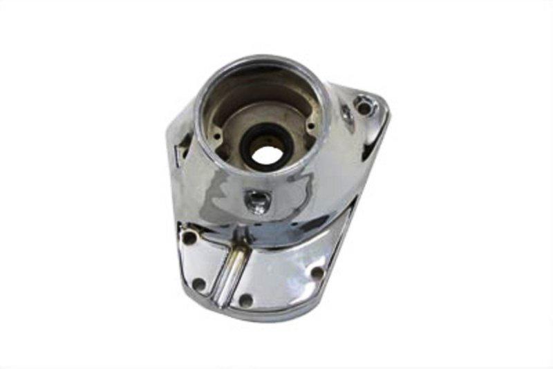 Chrome cam cover with installed bushings and seal for hd bt models 1993-1999