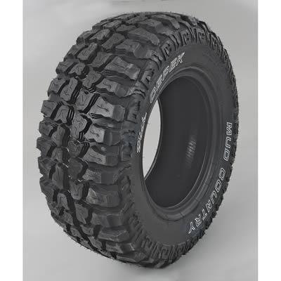 Dick cepek mud country tire 33 x 12.50-17 outline white letters radial 23274