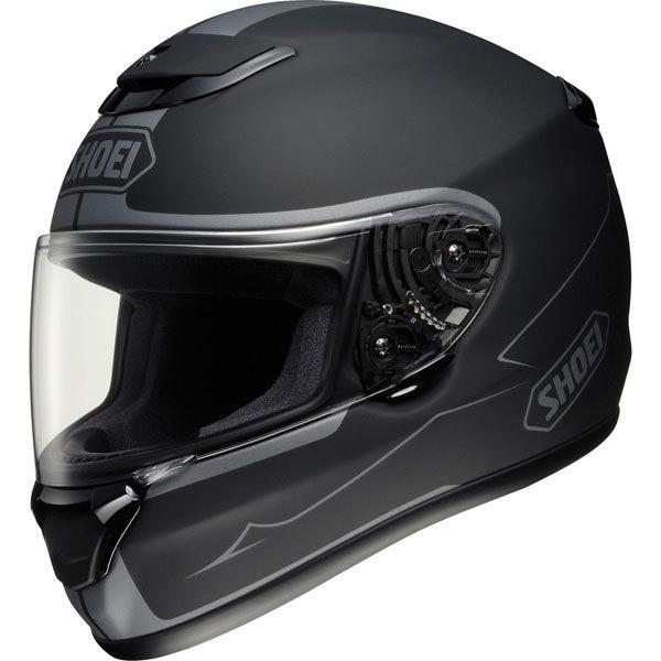 Black/silver xl shoei qwest passage full face helmet