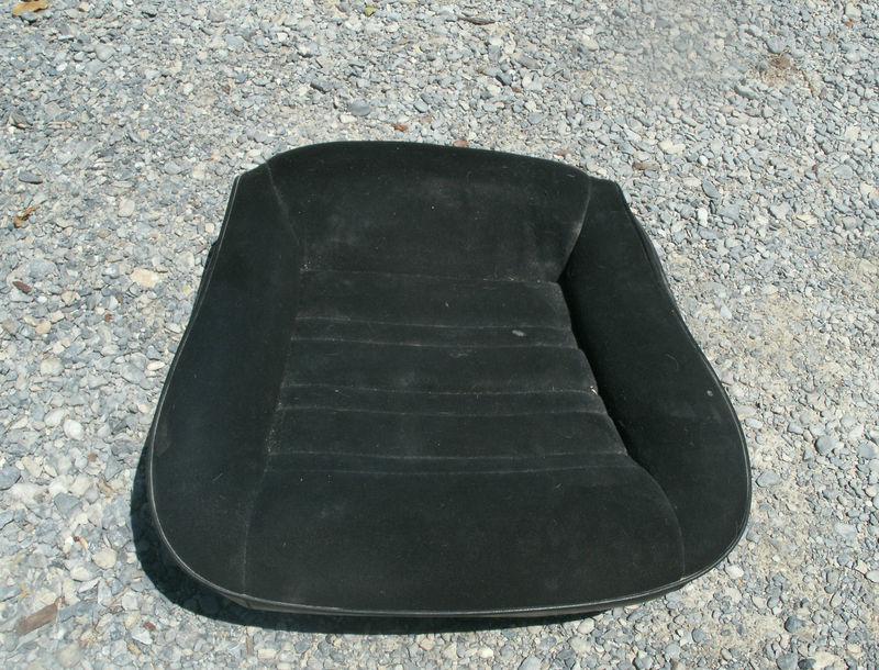 1982-1992 camaro r/h passenger rear lower seat cushion- oem black