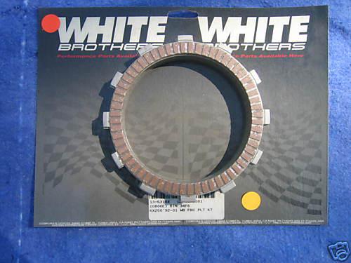 White brothers clutch kit for kawasaki kx250 (92-03)