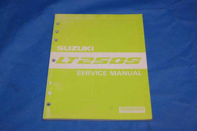1990 suzuki lt250s service manual 99500-42101-01e 