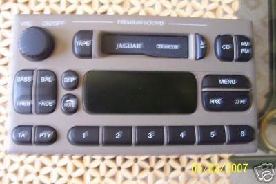 00-03- jaguar - s/tape -radio,cass,cd/changer controler