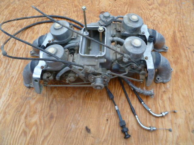 1978 honda goldwing gl1000 gl 1000  complete carburetor w/ throttle choke cable