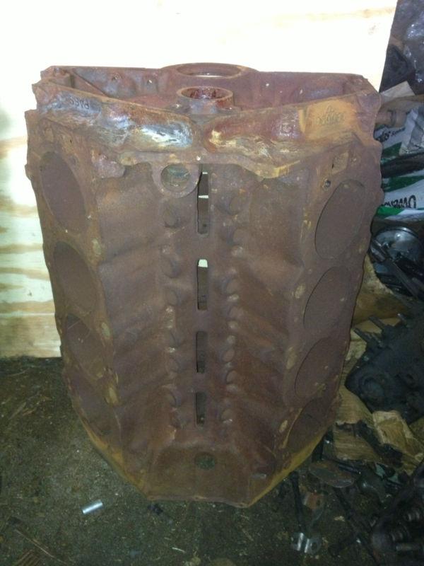 1966 chevy bb 396 engine block. casting number 3855961