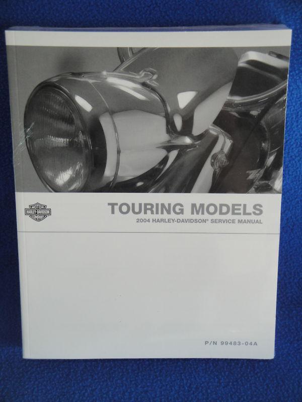 2004 harley touring service manual road king street glide electra flht 99483-04a