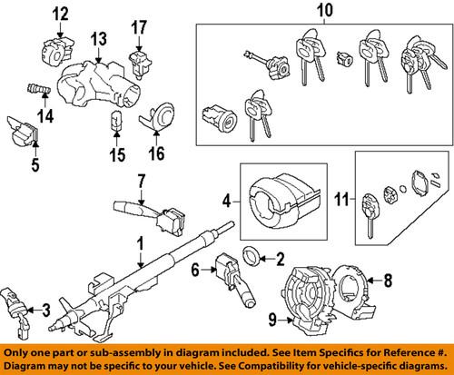 Subaru oem 27589aj000 air bag-angle sensor