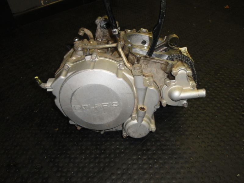 03 04 polaris predator 500 engine motor bottom end lower end cases crank tranny