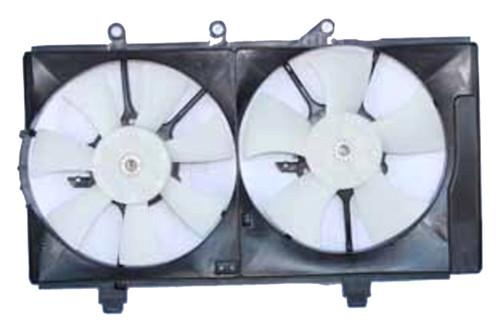 Tyc 620820 - 2004 dodge 5127521aa replacement dual radiator and condenser fan