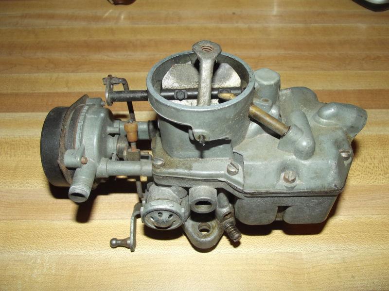Vintage 1965 ford mustang carburetor sold for parts or repair