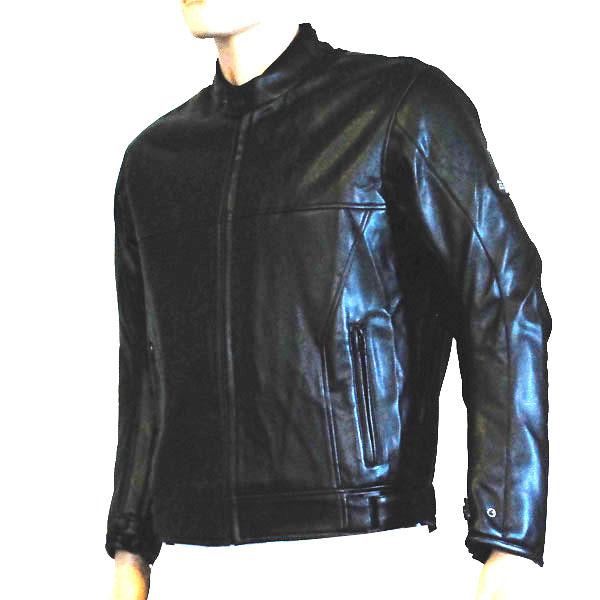 New motorcycle motocross mx atv dirt bike pu leather racing jacket black
